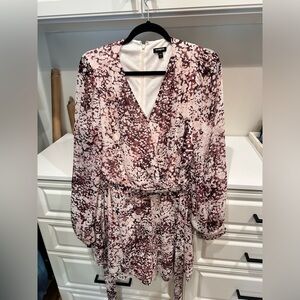 Express Long Sleeve Romper dress